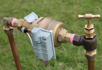 Water meter with data logger