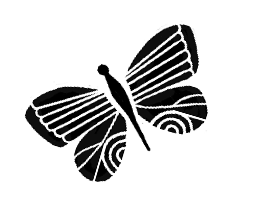 An illustration of a butterfly
