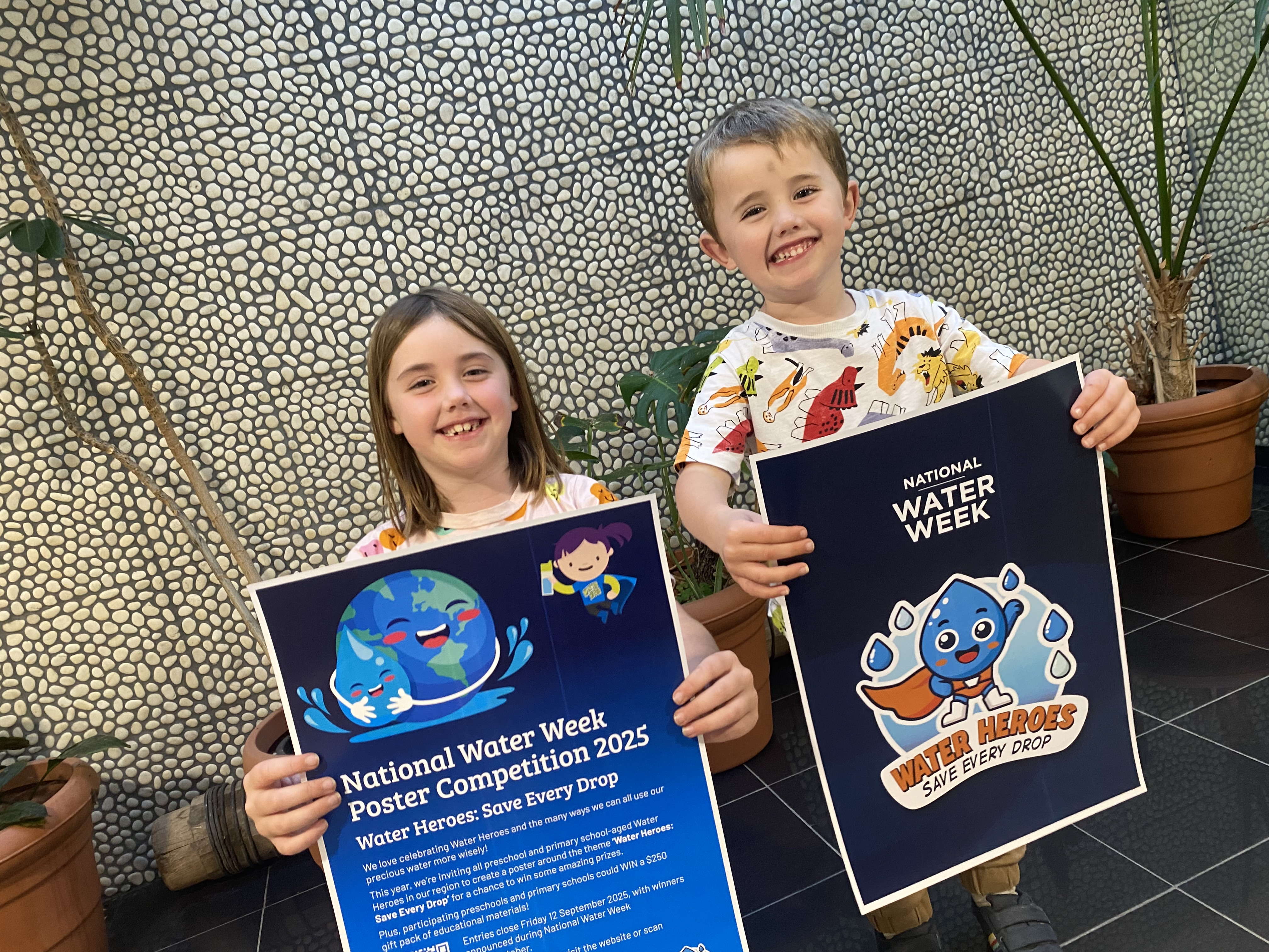 Water Heroes Sylvie and Felix