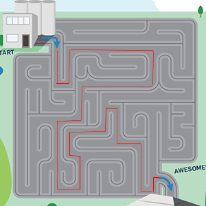 Pipe Maze answer